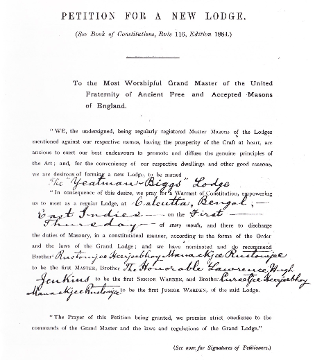 Petition Letter for Yeatman-Biggs Lodge